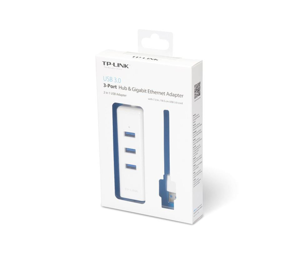 TP-Link UE330 (10/100/1000Mbit) Gigabit + HUB 3x USB 3.0 - 358358 - zdjęcie 3